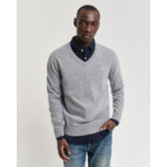 EXTRAFINE LAMBSWOOL V-NECK A/S