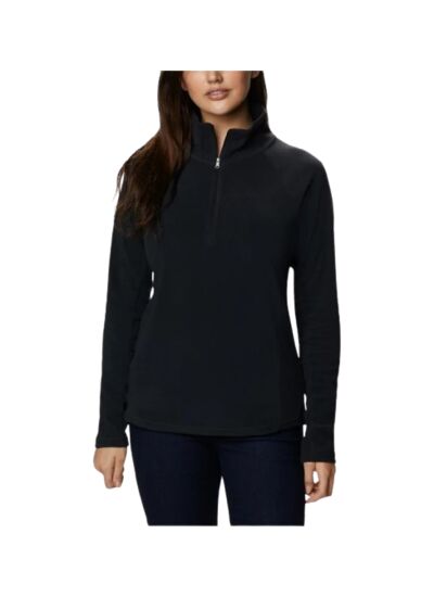 W Pine Ridge FS Fleece 1/2 Zip Noir