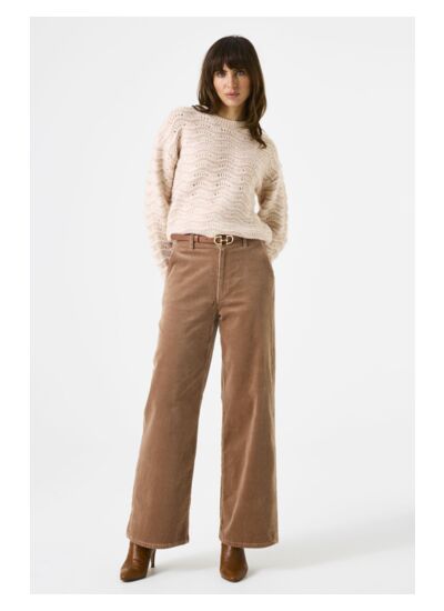 Women Pants Brown