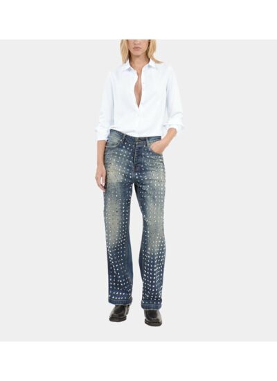 Chemise En Popeline Blanche Femme