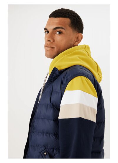 Men Coat Blue