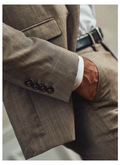 Veste de costume Gekko Beige