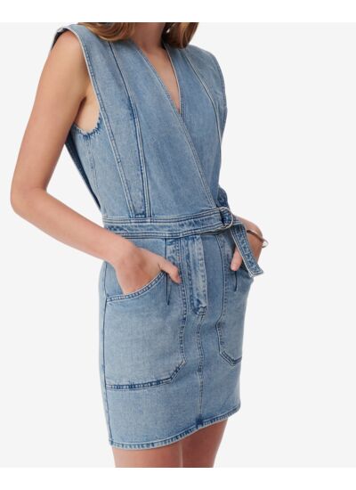 Robe En Denim Qiana
