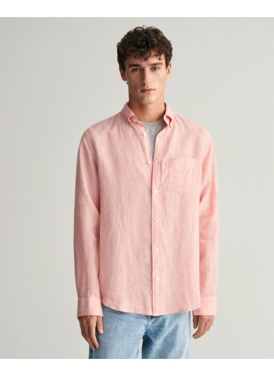 Chemise regular fit en lin