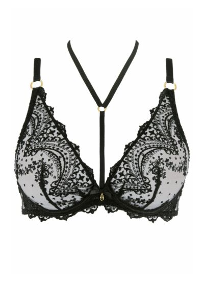 Soutien-gorge Triangle avec armatures Écrin Noir