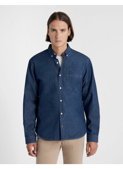 Chemise Gabriel en denim marine