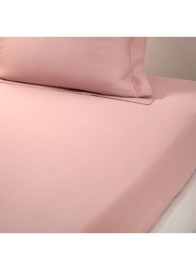 Yves Delorme - Drap housse en satin marron, Triomphe