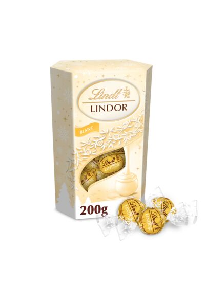 LINDOR CORNET BLANC 200G