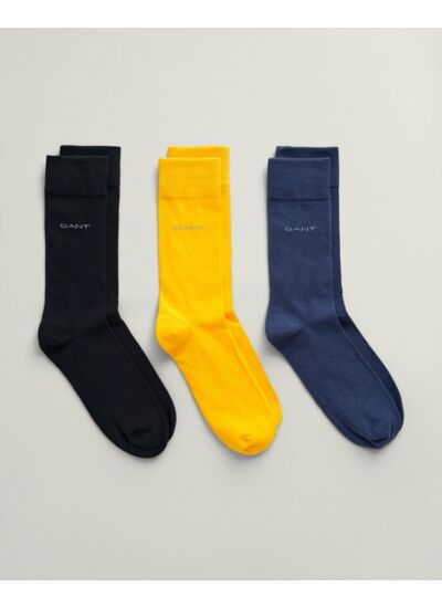 3-Pack Soft Cotton Socks