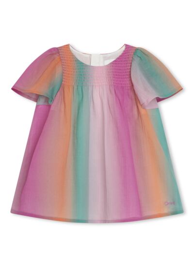 ROBE MANCHES COURTES