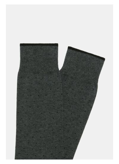 Chaussettes Motif Tête D'Épingle En Coton Bio