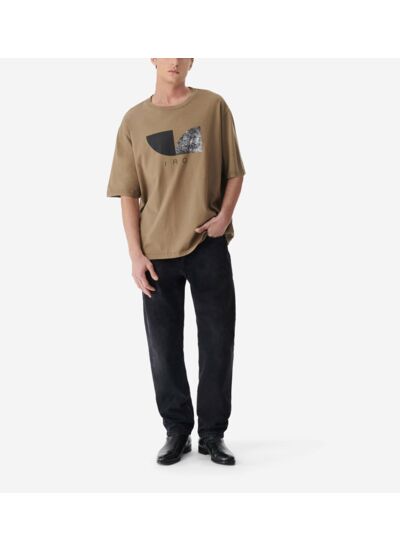 T-Shirt Imprimé Col Rond Ouri