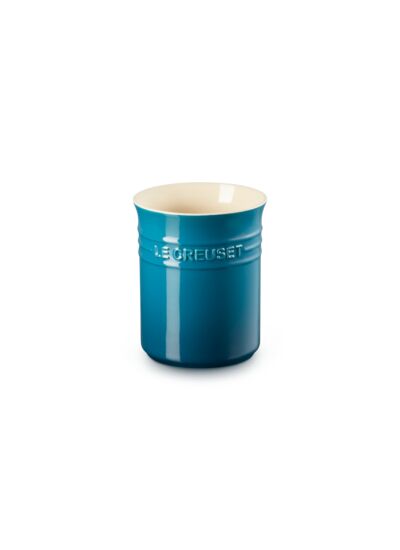 Pot à Ustensiles en céramique deep teal