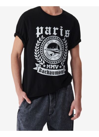 T-Shirt Imprimé Col Rond Rida