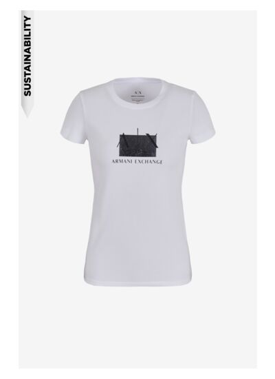 T-shirt blanc optique