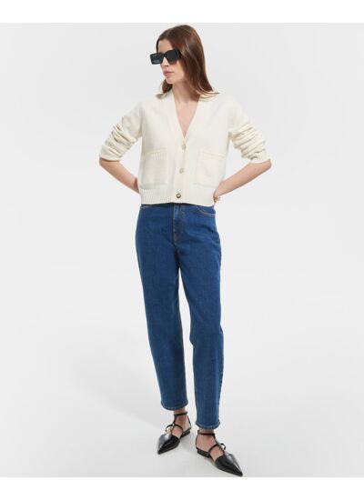 Gilet Gaetanne Ecru en laine