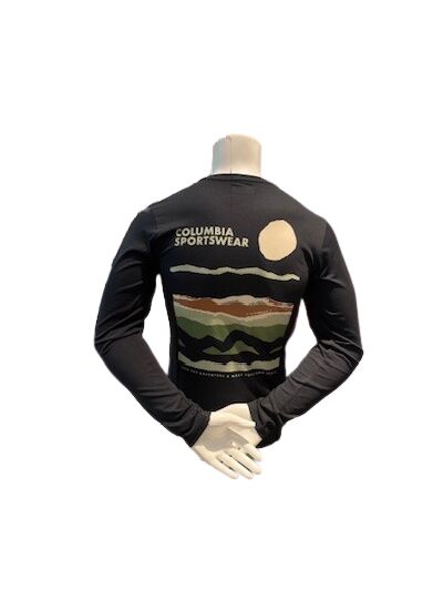 Timberview Trail FS Graphic LS Noir