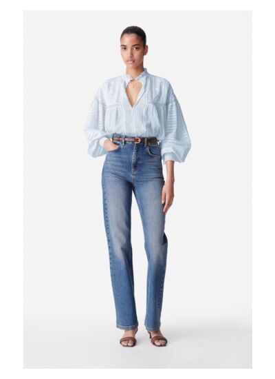 Blouse Dahlia En Coton et Viscose