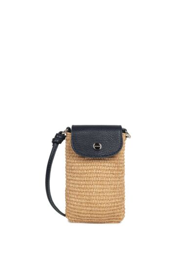 Pochette A rabat aimanté Mini Osier Italie