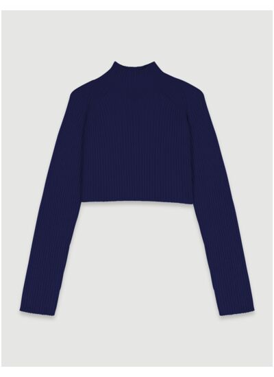 Robe courte 2-en-1 en maille