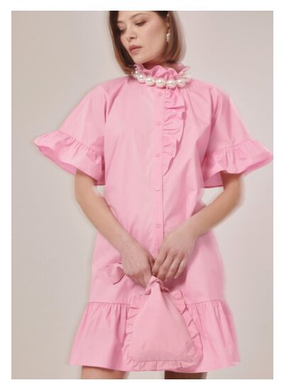 Robe Ripoline-Blush en Coton
