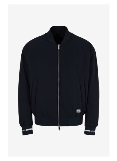 Blouson-Bleu Marine Profonde