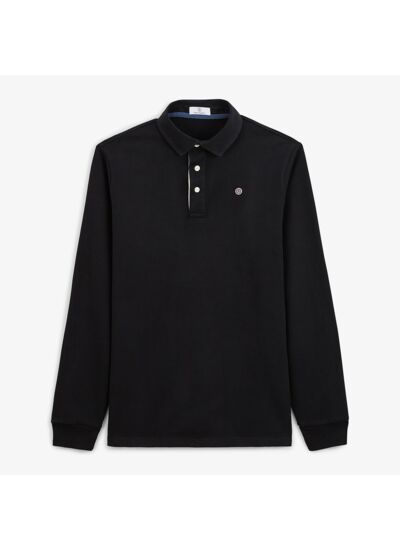 Maillot rugby manches longues Lony noir