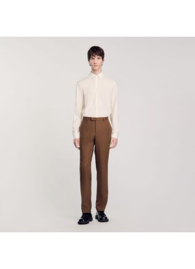 Pantalon de costume en laine