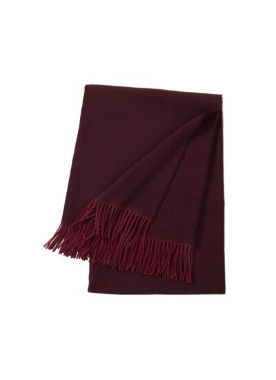 Yves Delorme - Plaid en laine gris, Club