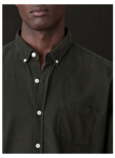 Chemise en velours Tribeca Conifer