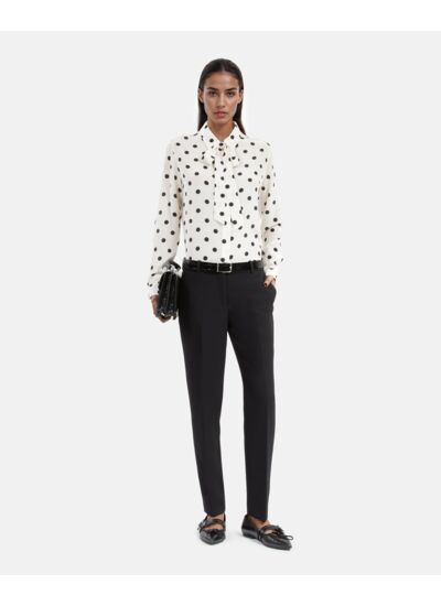 Chemise Manche Longue A Pois