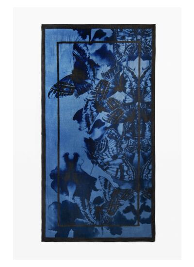 FOULARD MARIPOSAS RECTANGLE