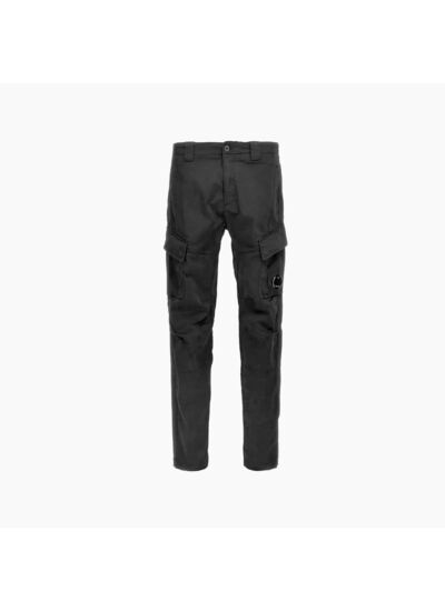 CP Company Pantalon Cargo Lens Noir