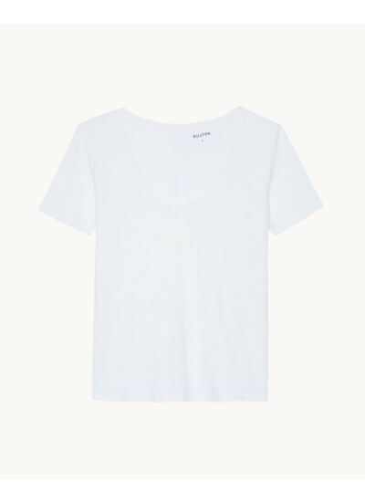 T-Shirt JANIS T-shirt femme col u manches courtes