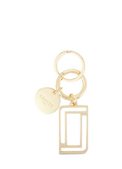 Double L - Porte-Cles Metal Double L - Gold