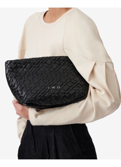 Pochette En Cuir Neobel Woven