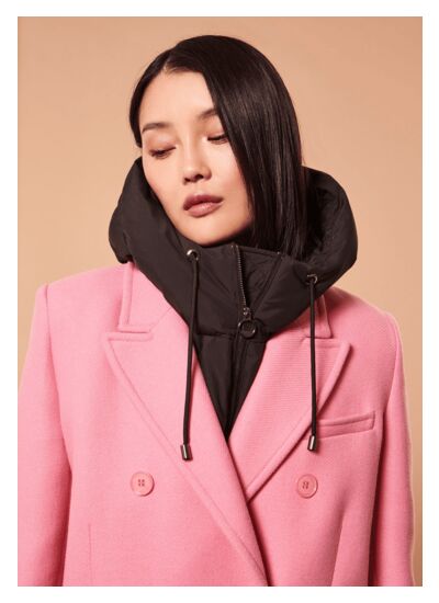 Capuche Daria-Noir en Polyester