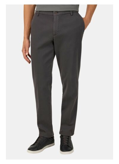 Pantalon En Coton Tencel Extensible