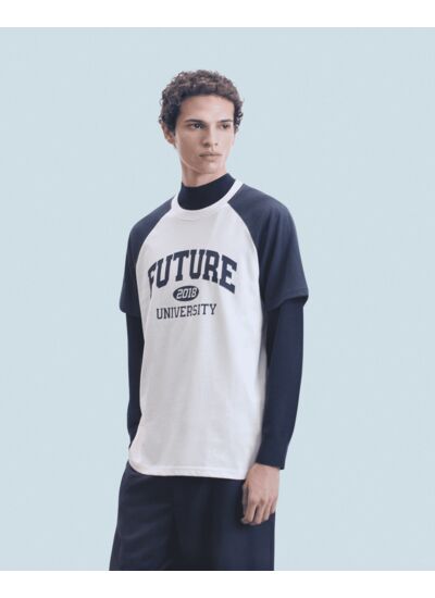 T-shirt Col Rond Manches Courtes Future University