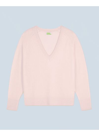 Pull Col V Oversize Léger