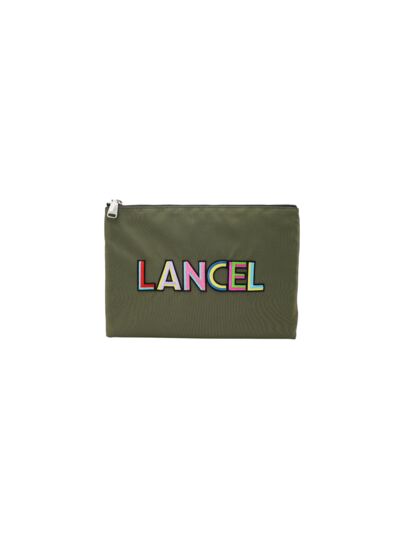 LOU - POCHETTE ZIPPE - Kaki