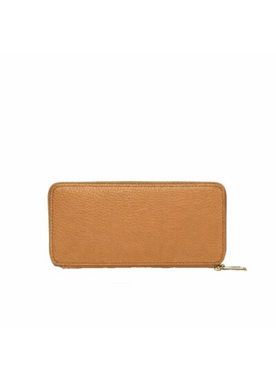 Pia De Lancel - Portefeuille Long Zippe - Camel
