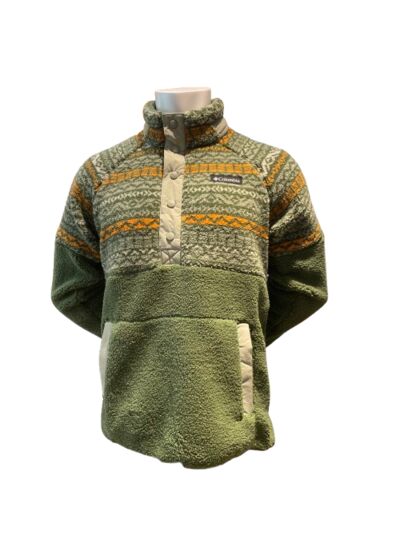 M Big Timber Peak FS Sherpa Half Snap Vert