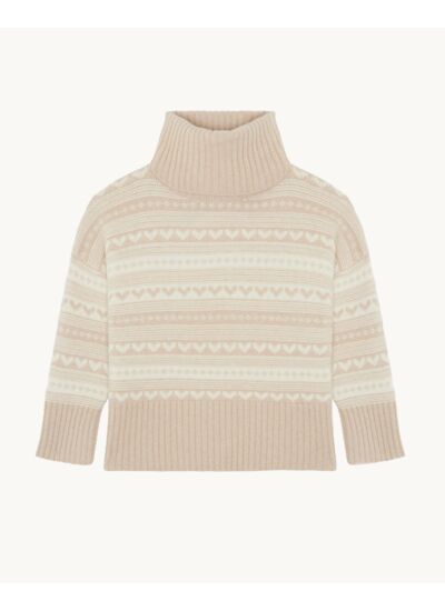 Pull Loulou beige organic
