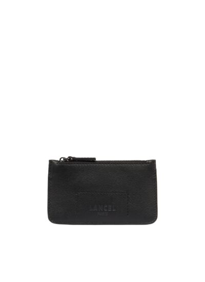 MAX DE LANCEL - PORTE-CARTES ZIPPE - Noir