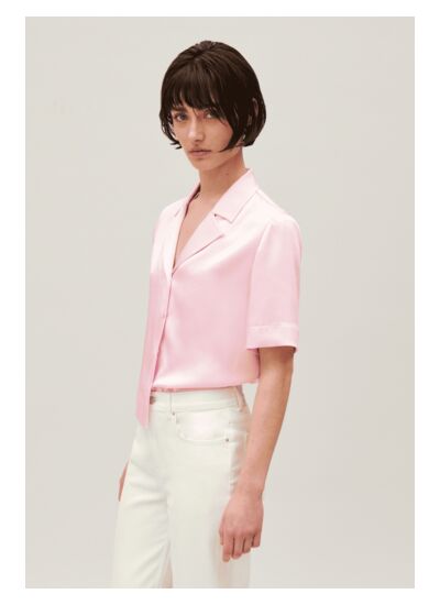 Chemise fluide manches courtes