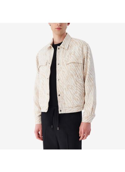 Blouson À Motif Zèbre Norton