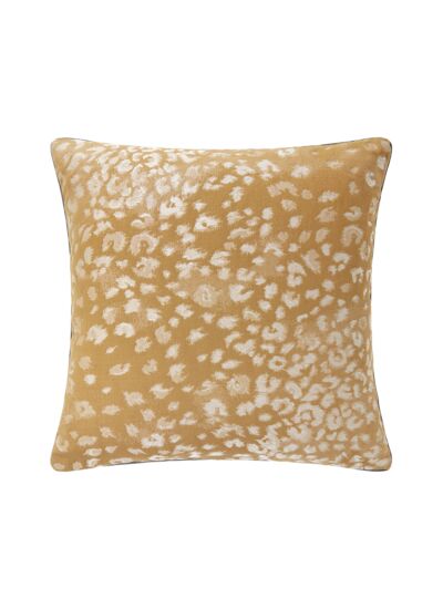 Yves Delorme - Housse de coussin en coton viscose bleu, Tioman