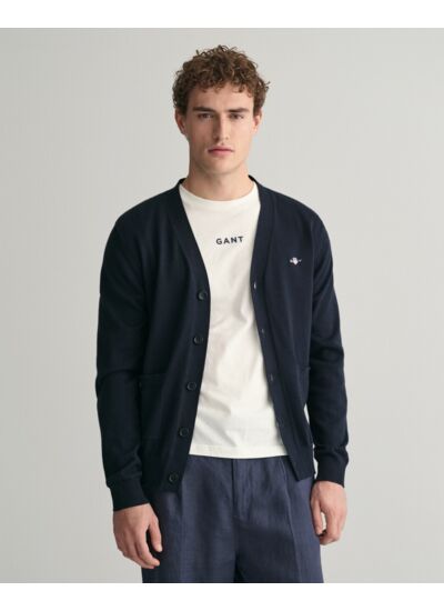 Classic Cotton V-Neck Cardigan