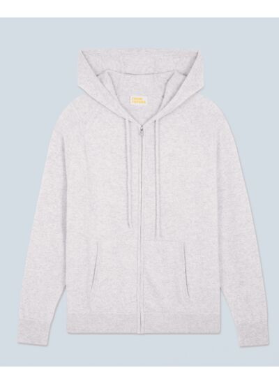 Pull Hoodie Zippé Basique